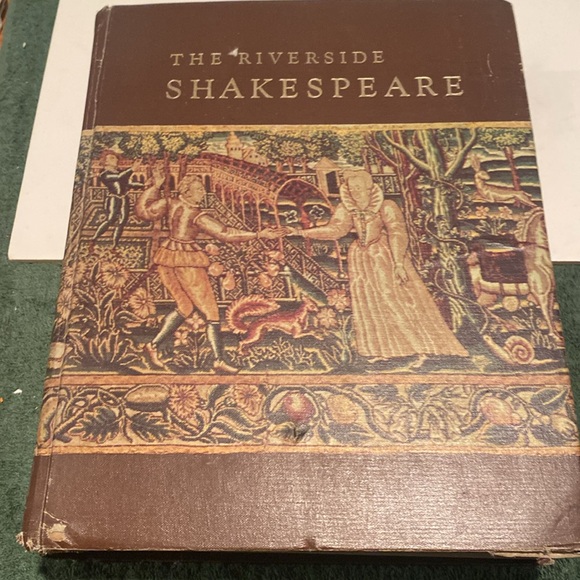 “The Riverside Shakespeare,” oversized Hardcover - Picture 1 of 7